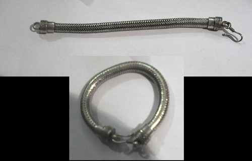 Bain argent indien bracelet - le,