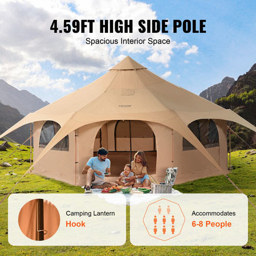 Tente cloche toile saisons - toile,