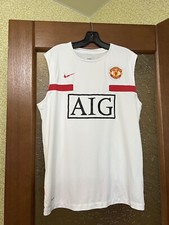 2009/10 Manchester United Rare Nike Training Vest Soccer Jersey Football Shirt M