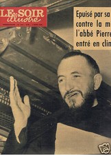 SOIR ILLUSTRE 1958 ABBE PIERRE