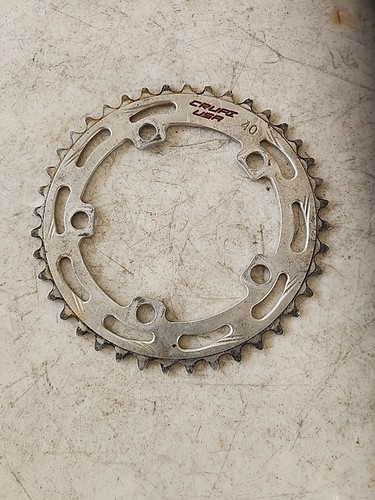 Crupi chain ring bmx 40t - 40t, old