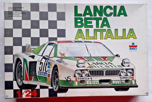 Maquette esci lancia - esci, 1/24