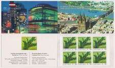 Latvia 2003, Protected Plants of Latvia, Common Yew (Taxus baccata), Booklet
