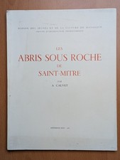 Les Abris sous roche de Saint Mitre - Calvet - 1969