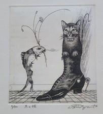 Shin Taga Copperplate Print