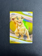 2025 Topps Chrome Disney #97 Nala Yellow Refractor 265/275 BJMO