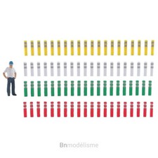 HO Lot 20 Balises Parking 1/87