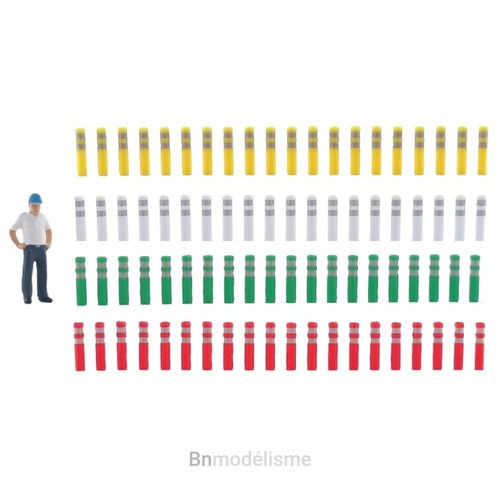 Lot balises parking 1 87 - ho,
