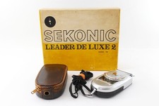 Rare! Sekonic Leader Deluxe-2 Model 36 Exposition Mètre W / Boîte [ près De Mint