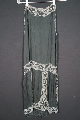 Vintage 1920 noir soie - vintage,