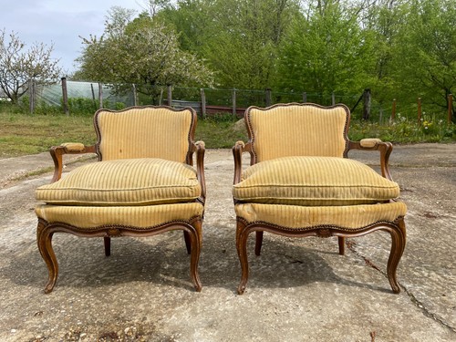 Fauteuils style louis xv - 2,