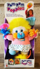 Grande peluche POM-POM POPPLES Puffball - MATTEL 1984 Neuve