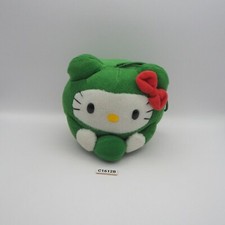 Hello Kitty Sanrio C1612B Marimo Green Ball 2002 Plush 4.5" Toy Doll japan