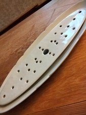 Plat à poisson (ou asperges) avec égouttoir ,fin XIX ème