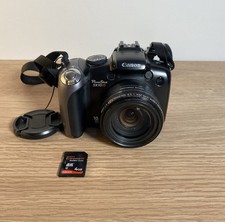 Canon PowerShot SX10 IS Digital Camera 10.0MP 20x Zoom + 4GB SD Card - Tested