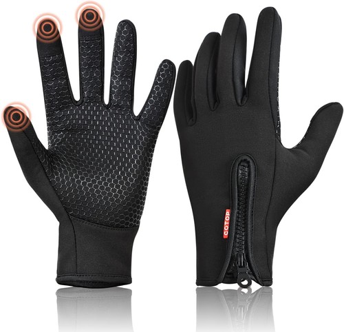 Gants hiver tactiles chauds