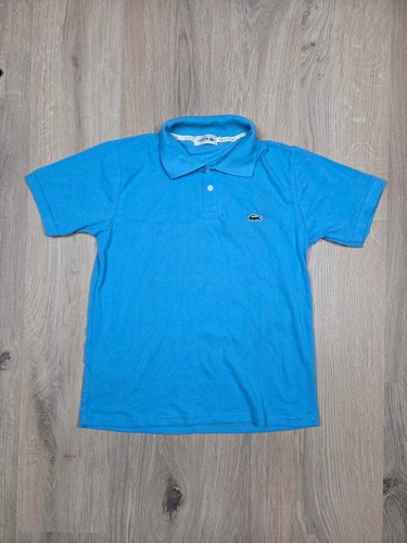 Polo lacoste bleu clair uni - clair,