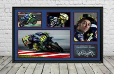Valentino Rossi Signed Photo Print Autographed Moto GP Memorabilia