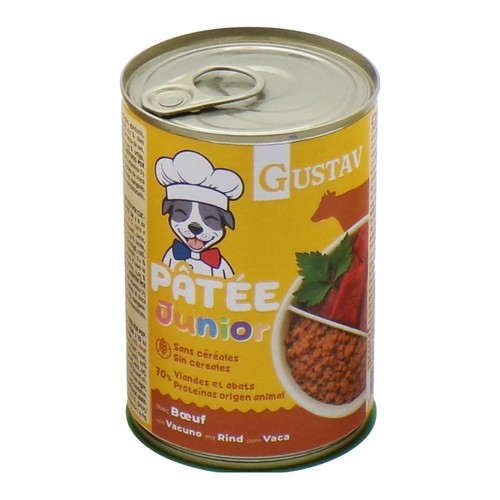 Pâtée pour chiot bœuf - au,