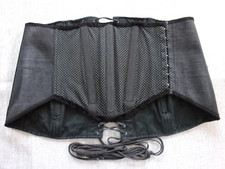 Corset serre taille vintage armature lacet coton Taille XXL FR52 US20 UK24 EU50