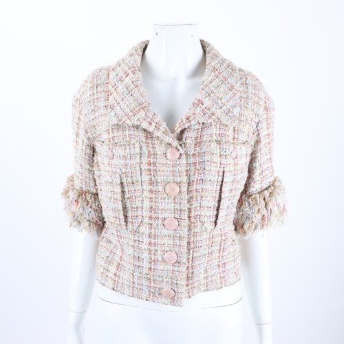 Chanel veste tweed - chanel,