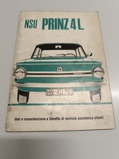 NSU PRINZ 4L - MANUEL D'UTILISATION - ORIGINAL