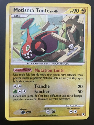 Carte pokémon motisma - pokémon,
