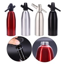 Siphon à soda professionnel 1 L carbonateur en alliage d'aluminium Machine à