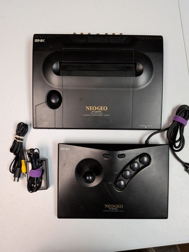 Snk neo geo aes black - snk, console
