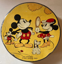 Boite tôle lithographiée