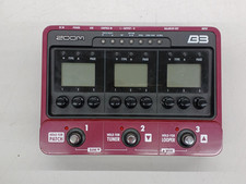 ③Used ZOOM B3 Bass Effects and Amp Simulator Bass Multi Effect Pedal Japan
