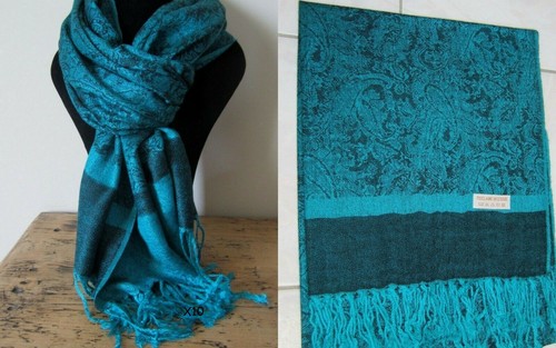 Echarpe pashmina laine soie - pashmina,