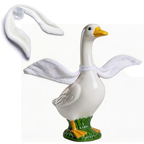 Aile d'oie mobile blanche pour