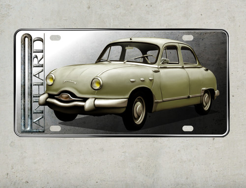 Panhard dyna plaque alu - z,