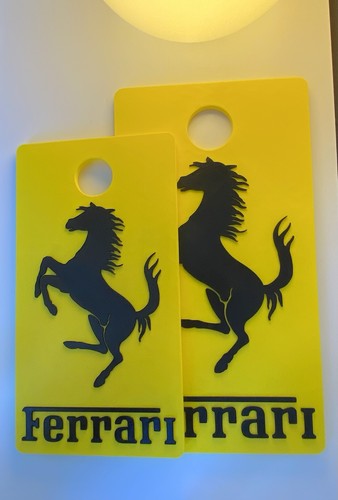 Logo style ferrari - ferrari, cm