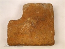 Terracotta tile unicorn horse Brittany 16th