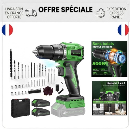 Ginour perceuse visseuse - ginour, à