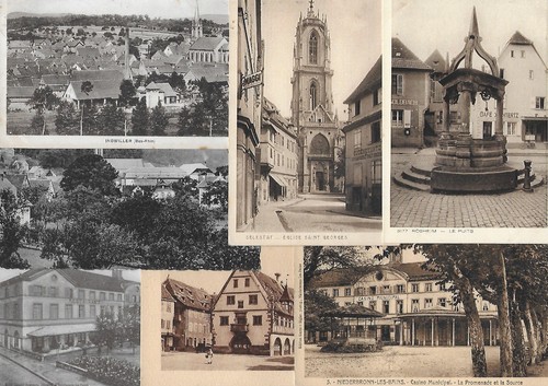Lot cartes postales - de,