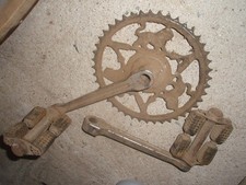 plateau + manivelles +