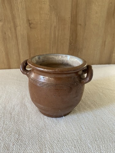 Ancien pot grès graisse - pot,