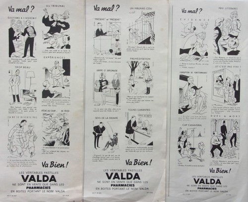 Lot publicites papier - publicites,