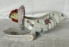 SUPERBE POULE  EN  FAIENCE DE