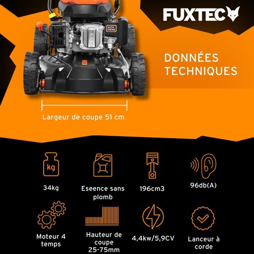 Tondeuse gazon thermique - tondeuse,