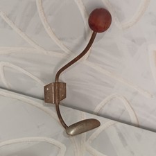 Patère ancienne murale métal