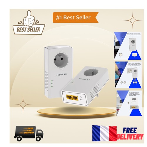 Prise cpl netgear 2000 mbps - netgear,