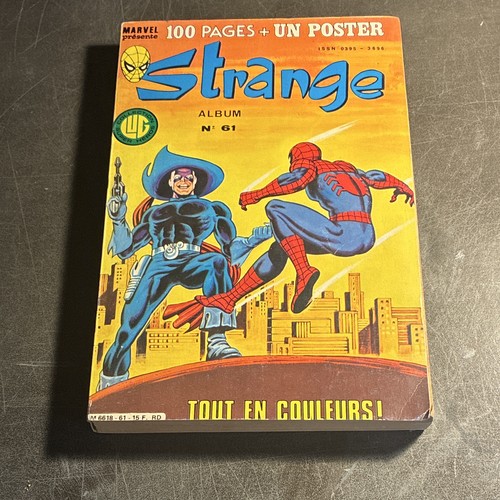 Marvel strange album bd - marvel,