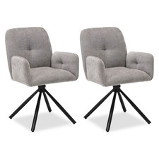 Lot de 2 Chaises pivotantes