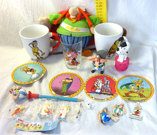Lot astérix du vieux - -,