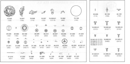 Eta 2512 calibre - 2512.1,