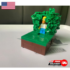 Homer Disappearing into Bush